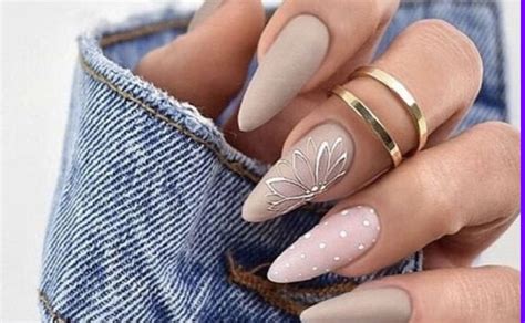 color nudé en uñas|+20 Diseños de uñas nude delicados y modernos